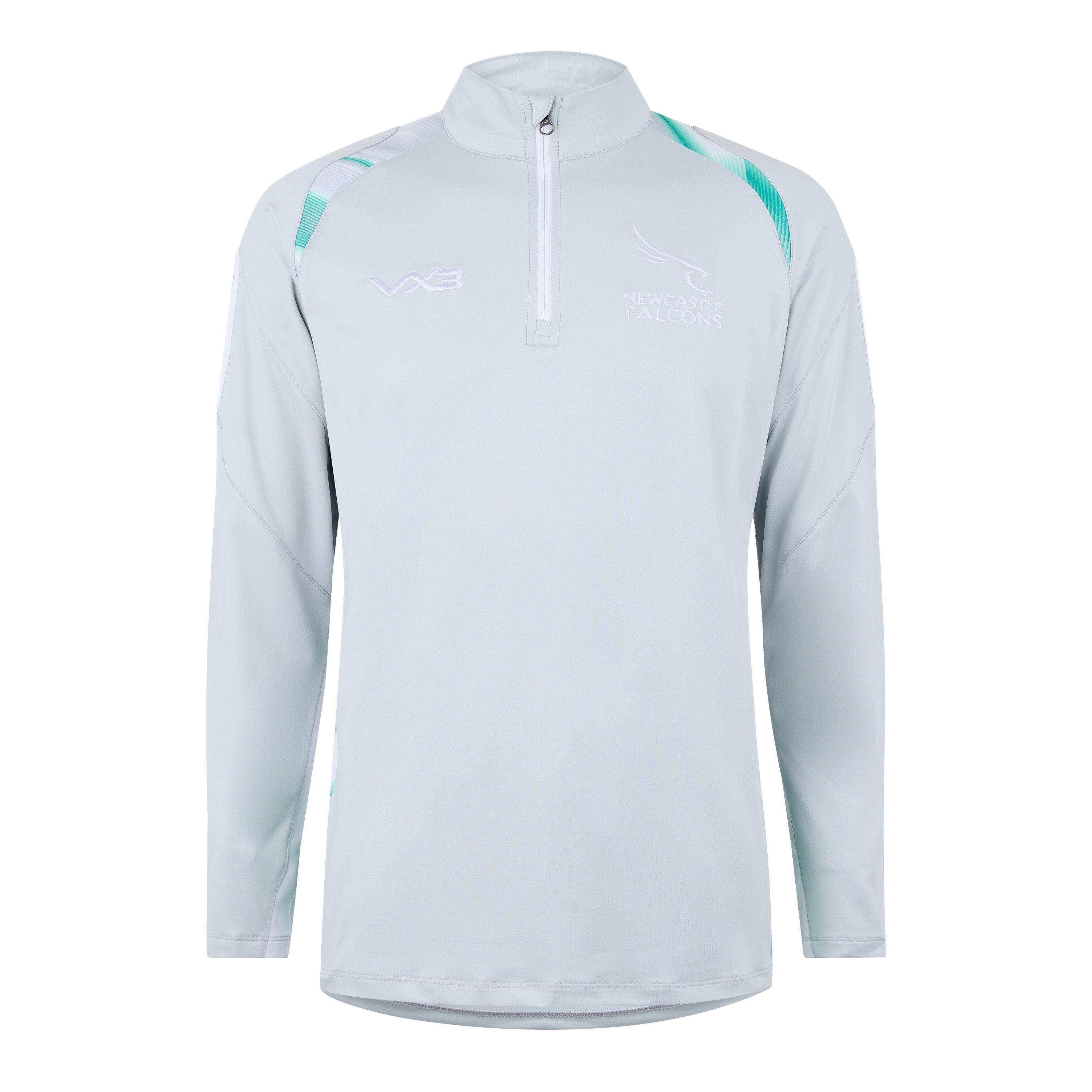 VX3 Newcastle Falcons 2024 2025quarterZip Mens