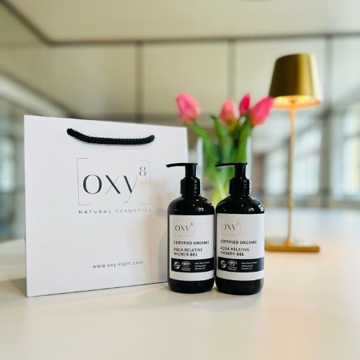 oxy8 Naturkosmetik AQUA RELATIVE SHOWER GEL - Duschgel - Sparset 2er Packung