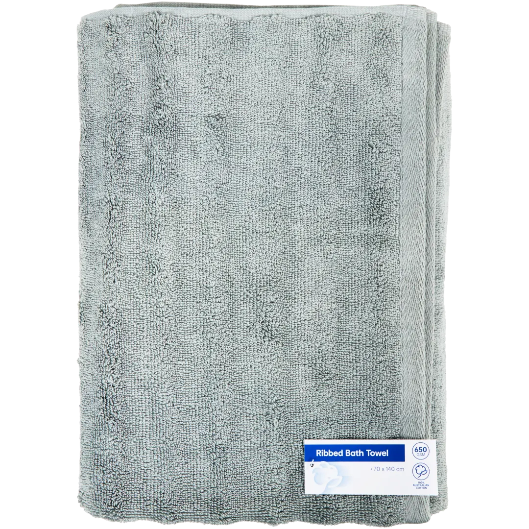 Baddoek Rib 70 x 140 cm | diverse kleuren