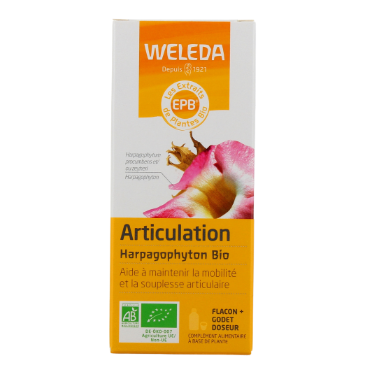 Complément alimentaire Weleda Harpagophyton - Mobilité et articulations