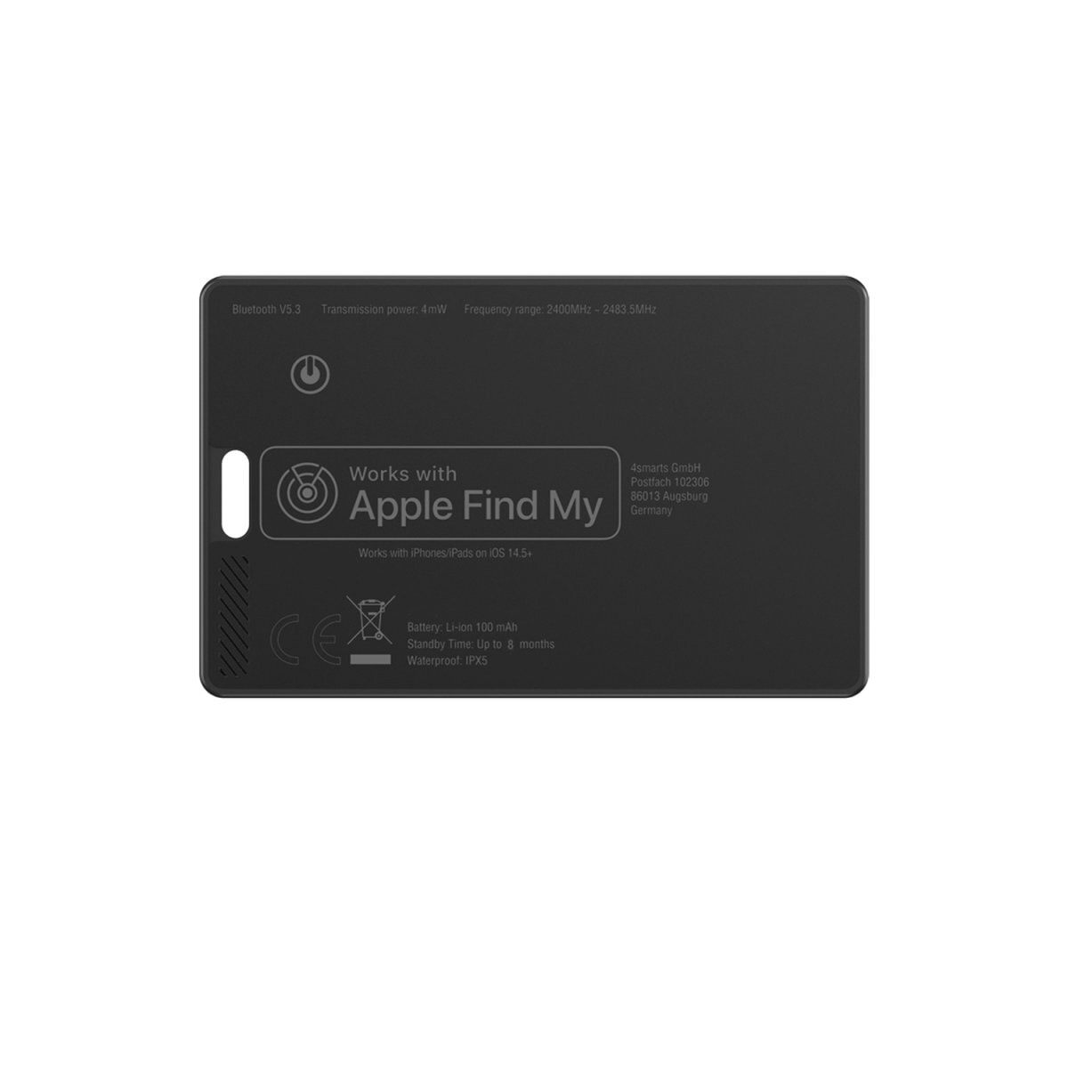 4smarts GPS-Tracker »SkyTag Card ReCharge« SkyTag im Kreditkarten Format für dein Portemonnaie