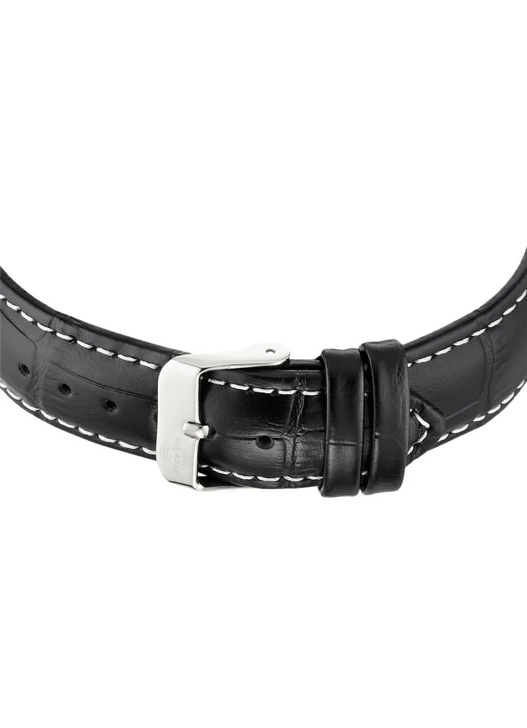 Master Time Funk-Herrenuhr mit Lederband