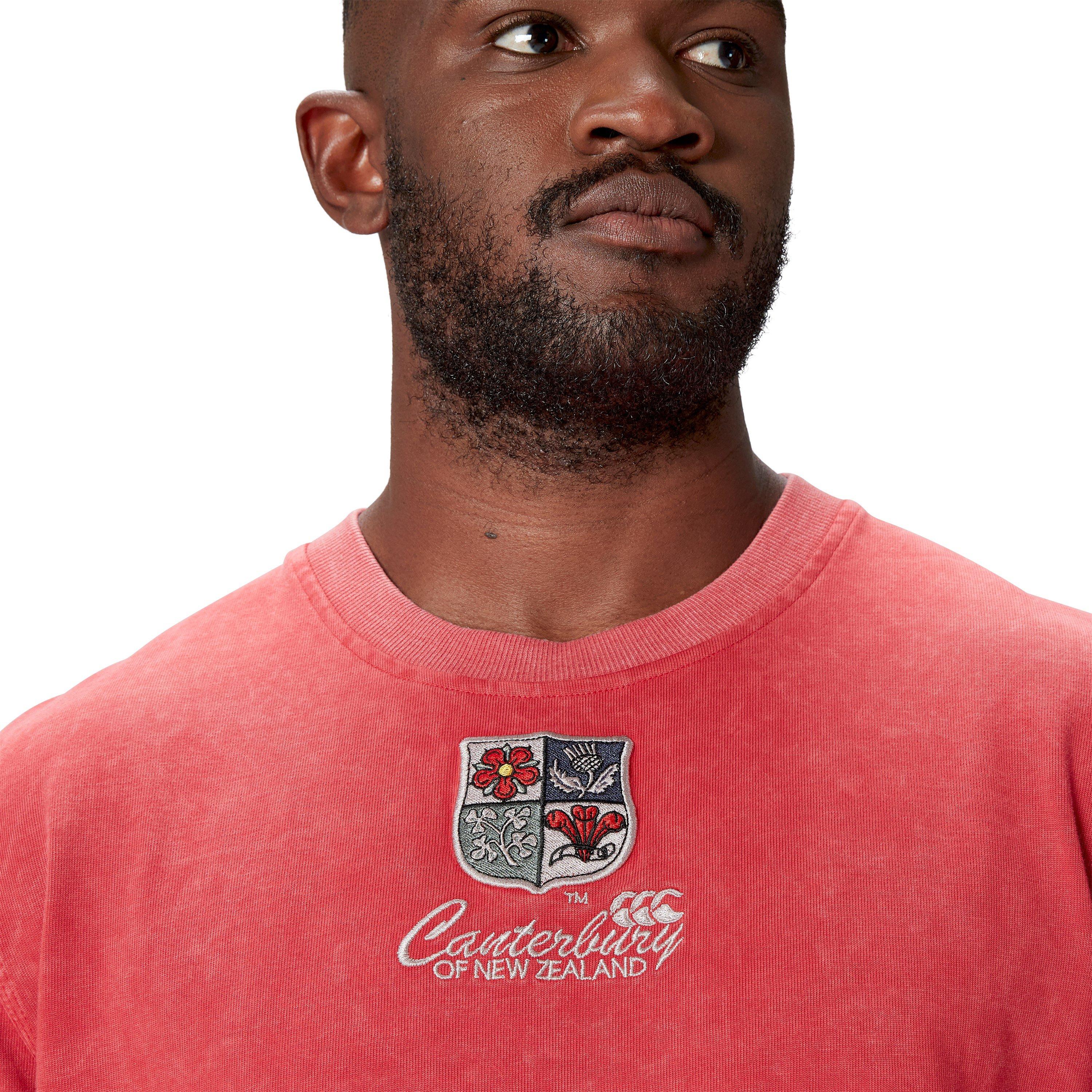Canterbury British And Irish Lions Heritage T Shirt 2025 Mens