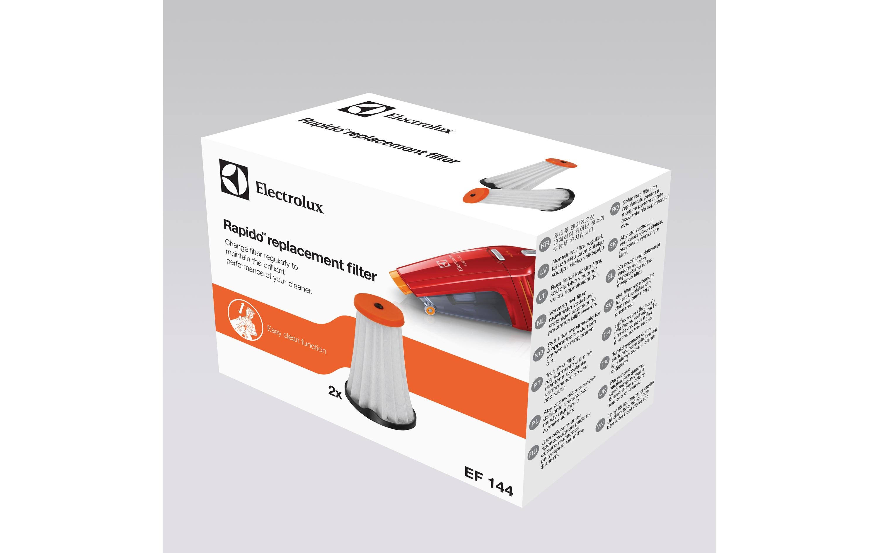 Ersatzfilter zu Rapido EF144Waschbarer Filter passend zu Staubsauger Rapido