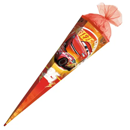 Roth Schultüte Disney Pixar Cars mit Folieneffekt, 85 cm, eckig