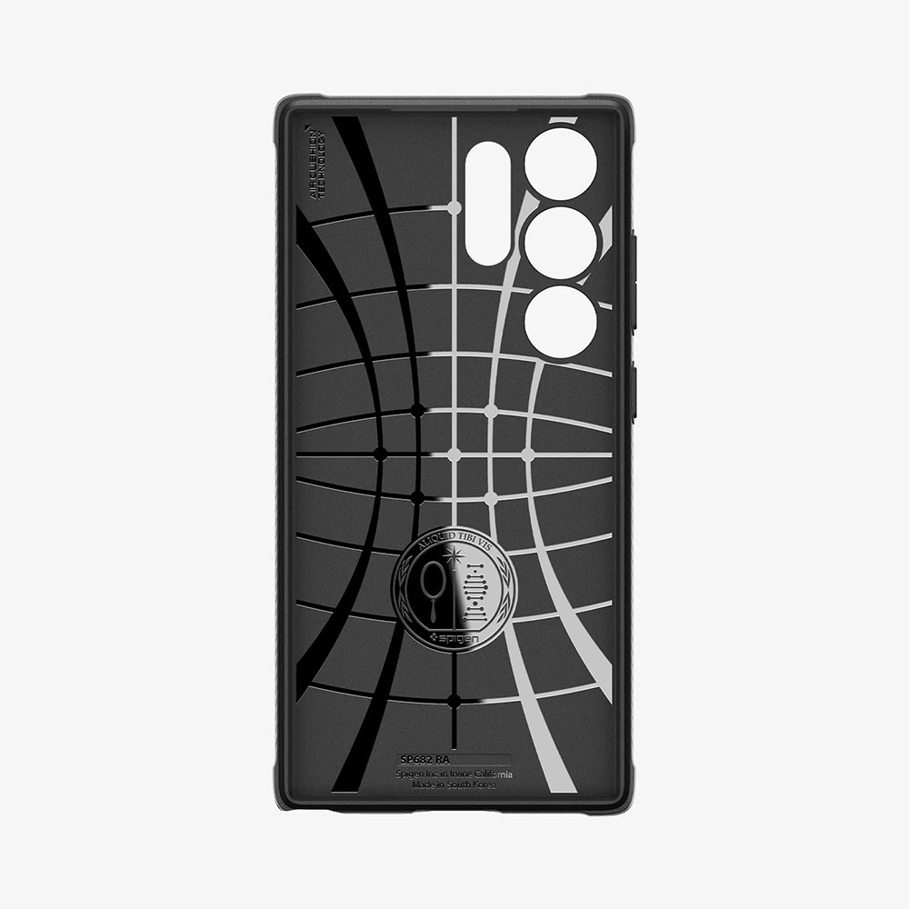 Samsung Galaxy S24 Ultra Rugged Armor Hybrid Case Hülle (ACS07286) - Schwarz (Matt)