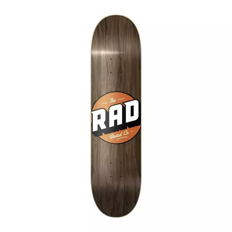 Plateau de skate RAD Solid Logo Vintage Maple 8.0