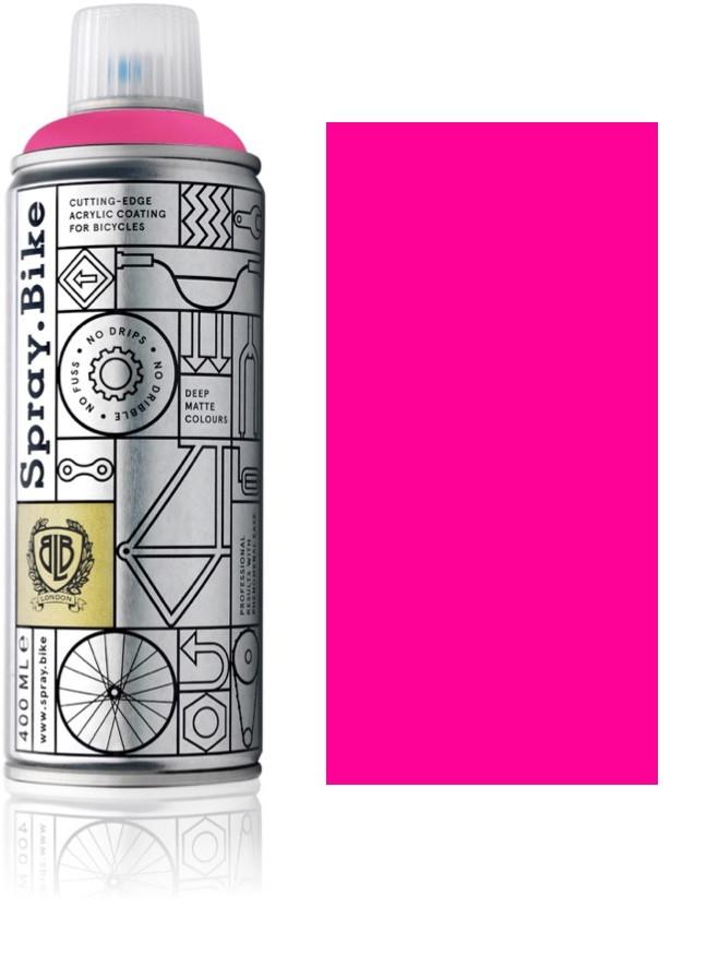 Spray.Bike spraymaling 400 ml fluorescerende pink