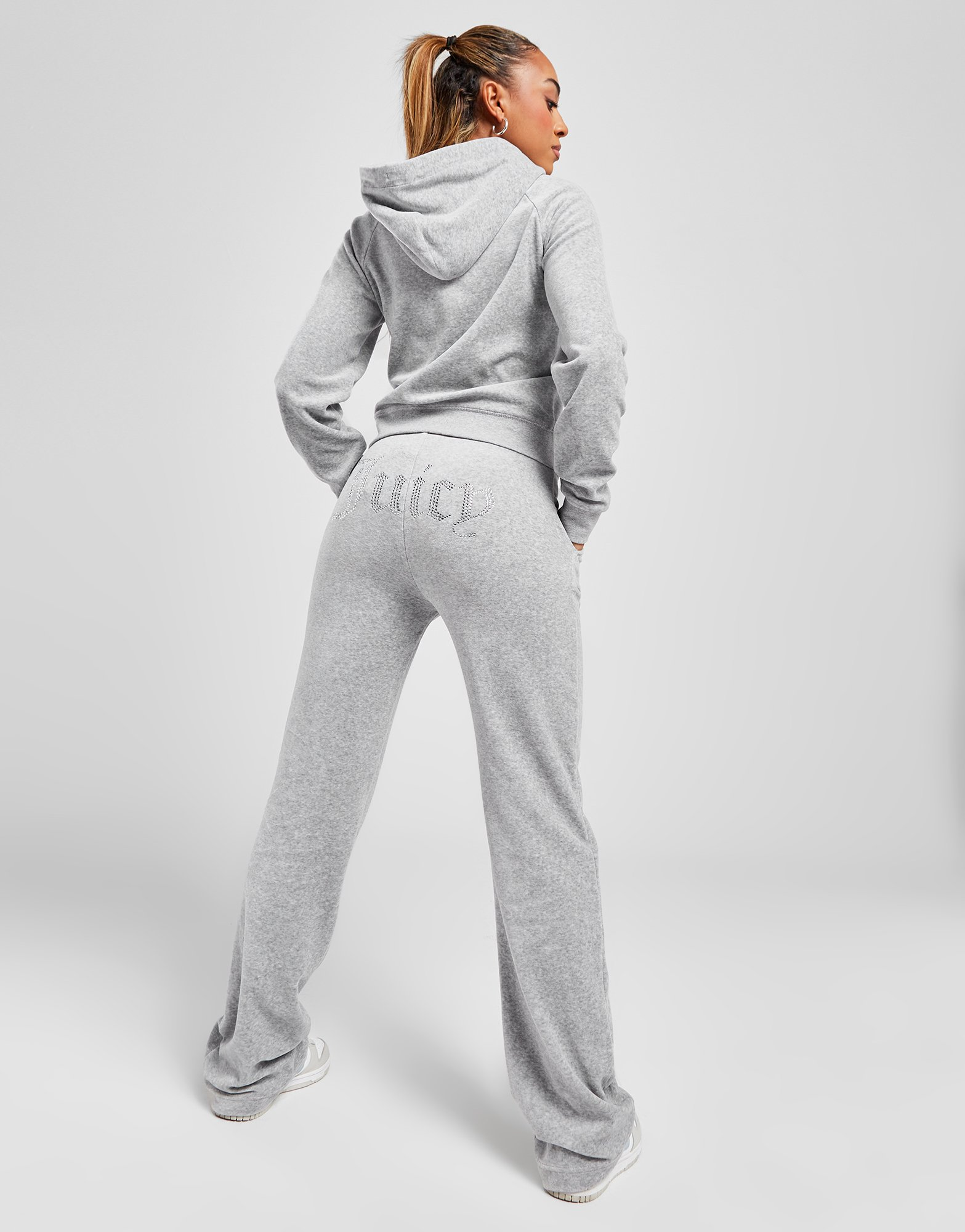 JUICY COUTURE Pantalon de jogging Diamante en Velours Femme
