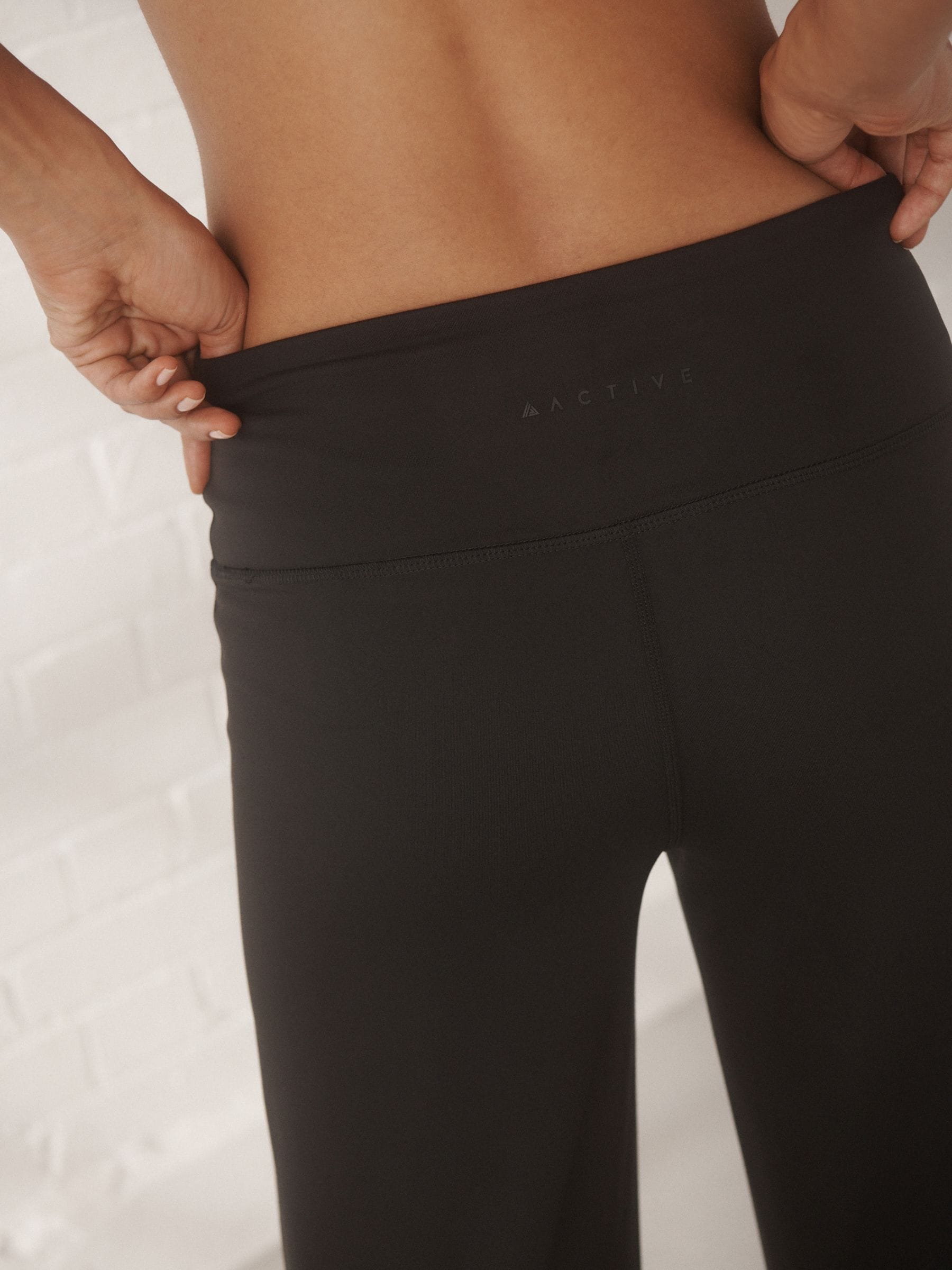 Zwart - Active Ultimate Wijde pijpen Broek