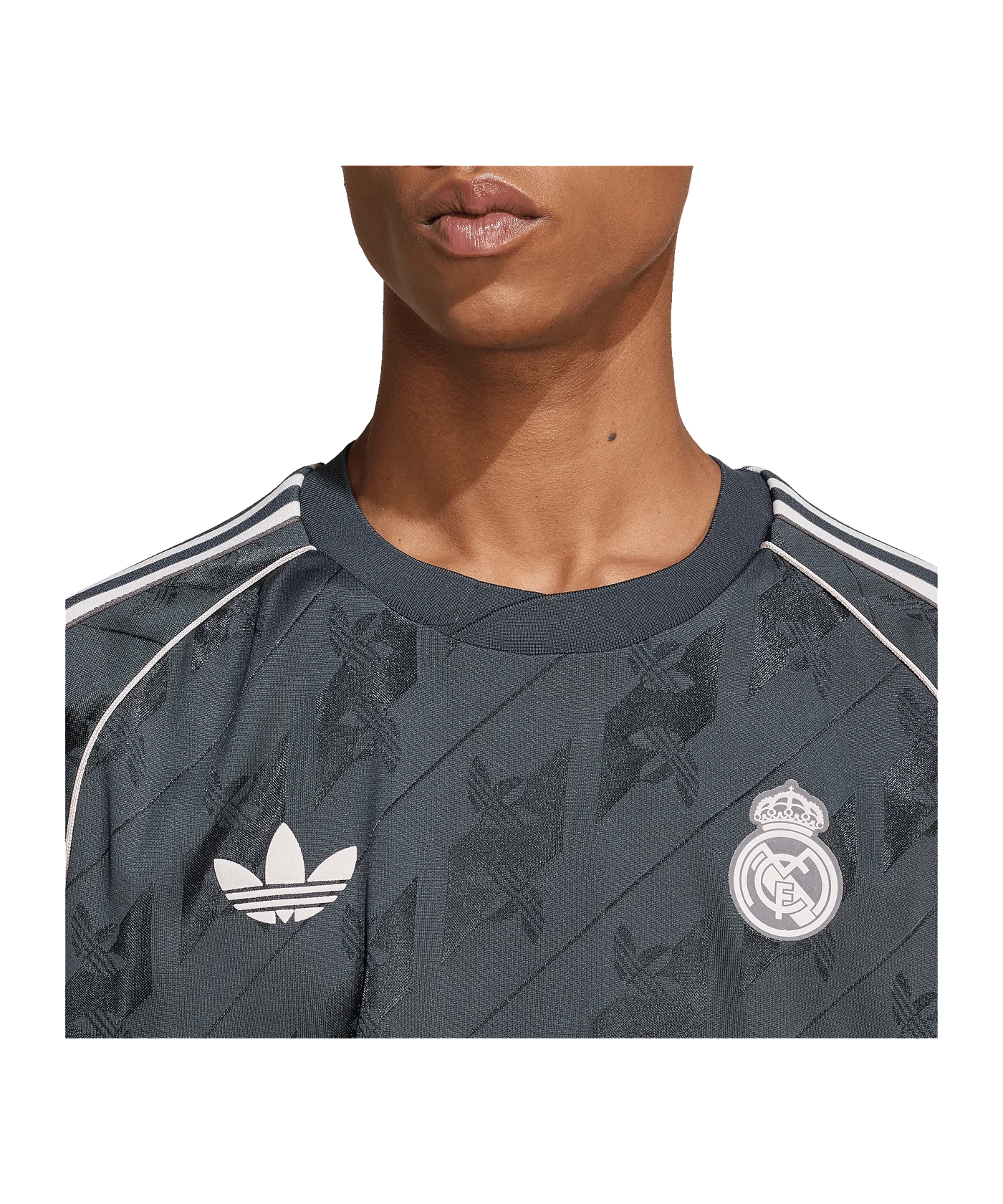 adidas Real Madrid Trainingshirt Grau