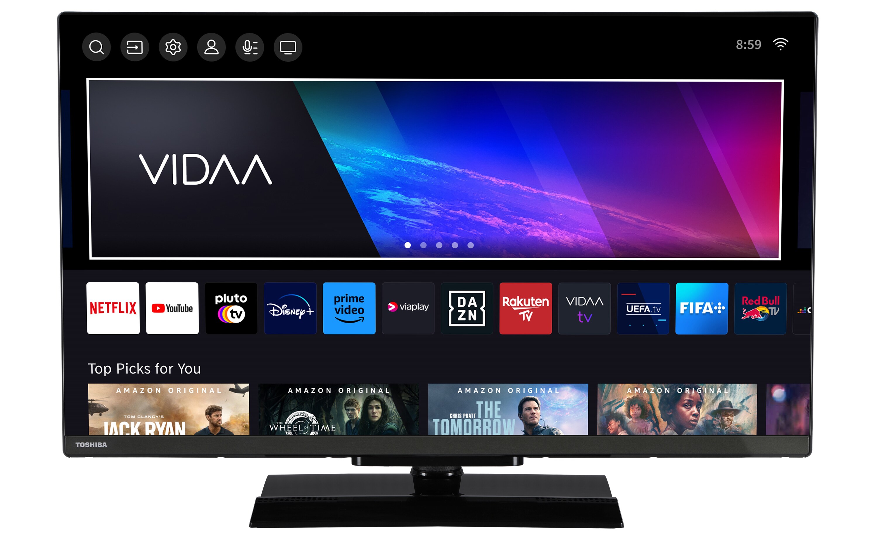 Toshiba 32WV3E63DAZ 32 Zoll Fernseher / VIDAA Smart TV (HD ready, HDR, Triple-Tuner, Bluetooth)