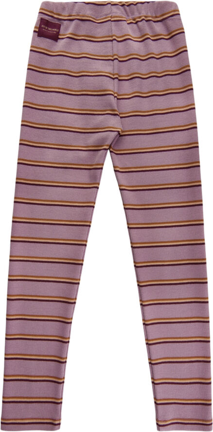 Soft Gallery SGIssa stripe Leggings Lilas