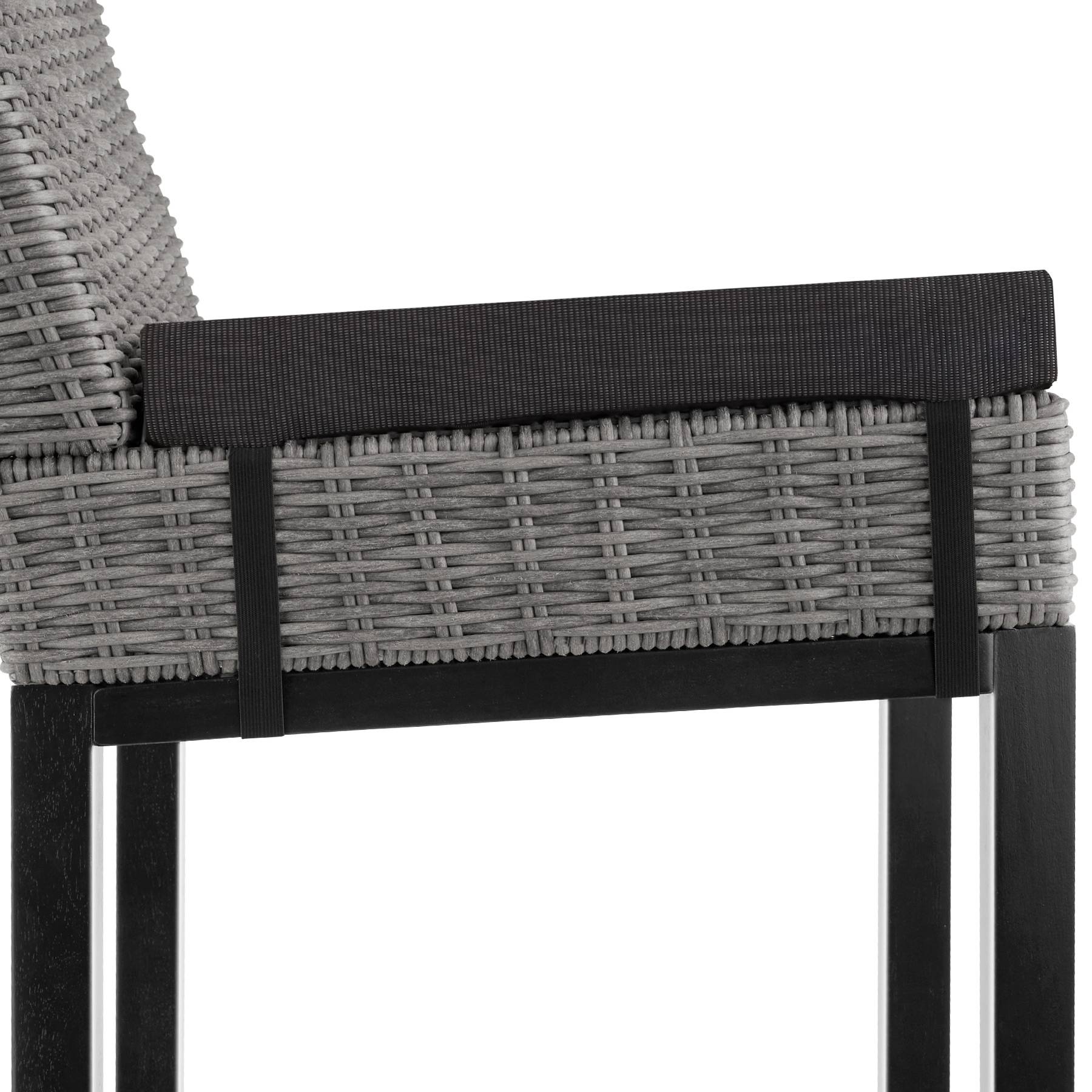 Rattan Tisch Kutina mit 4 Stühlen Latina