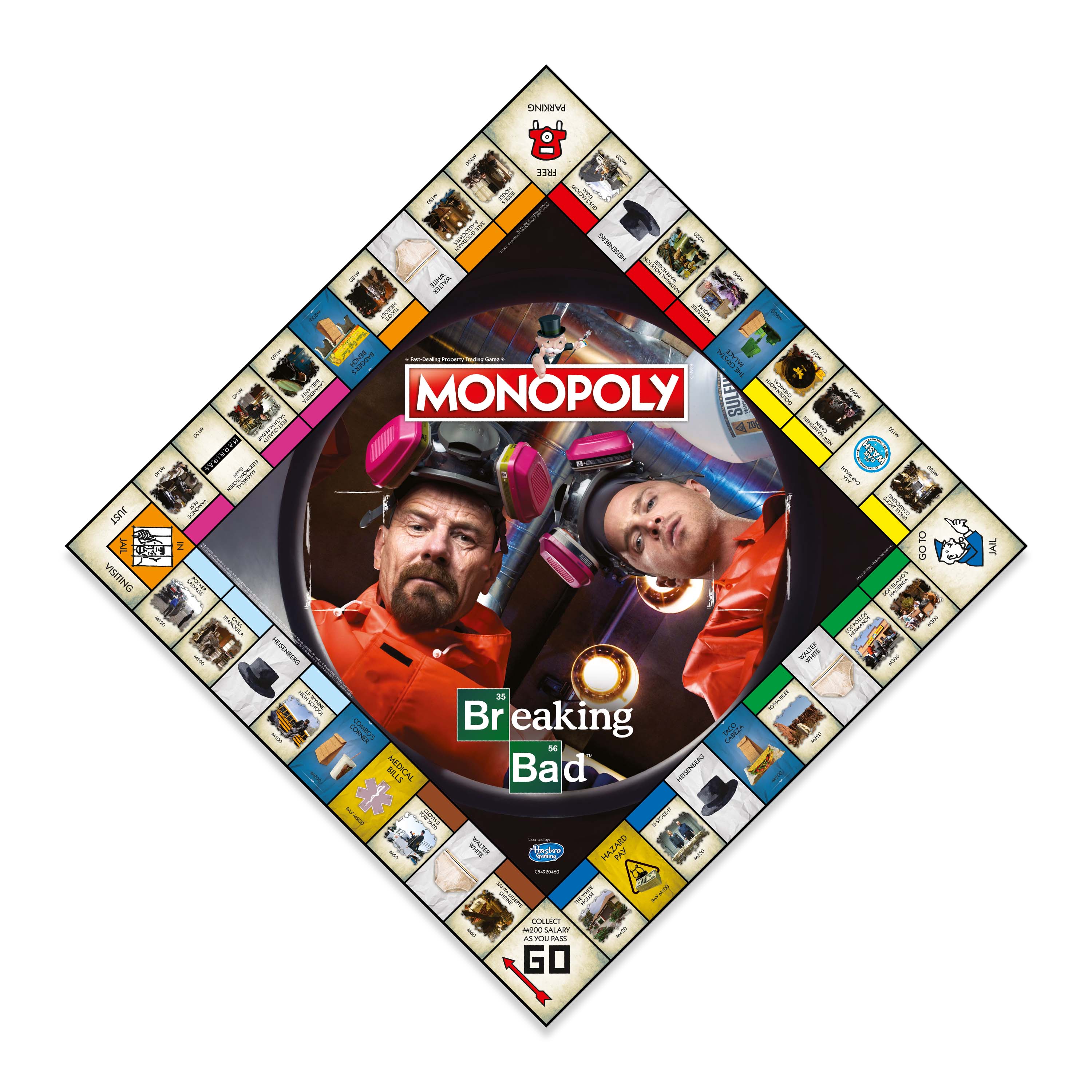 Monopoly - Breaking Bad (deutsch/englisch) + Top Trumps Brettspiel Gesellschaftsspiel