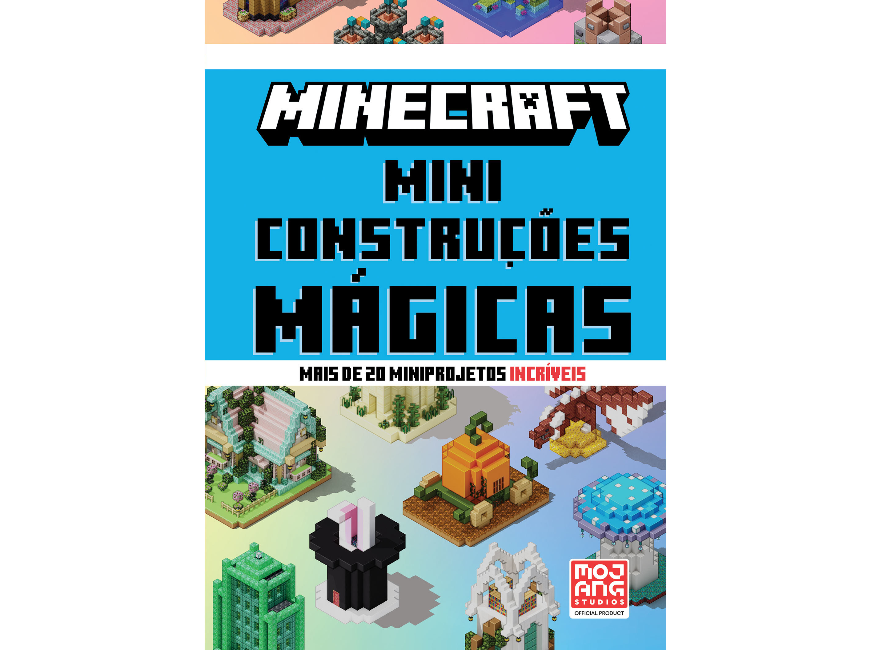 LIVRO MINECRAFT - MINICONSTRUÇÕES MÁGICAS