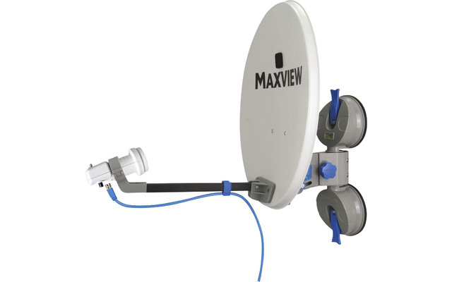 Opticum / Maxview EasyFind Remora Pro Camping Set LED Fernseher inkl. Sat-Anlage Single-LNB