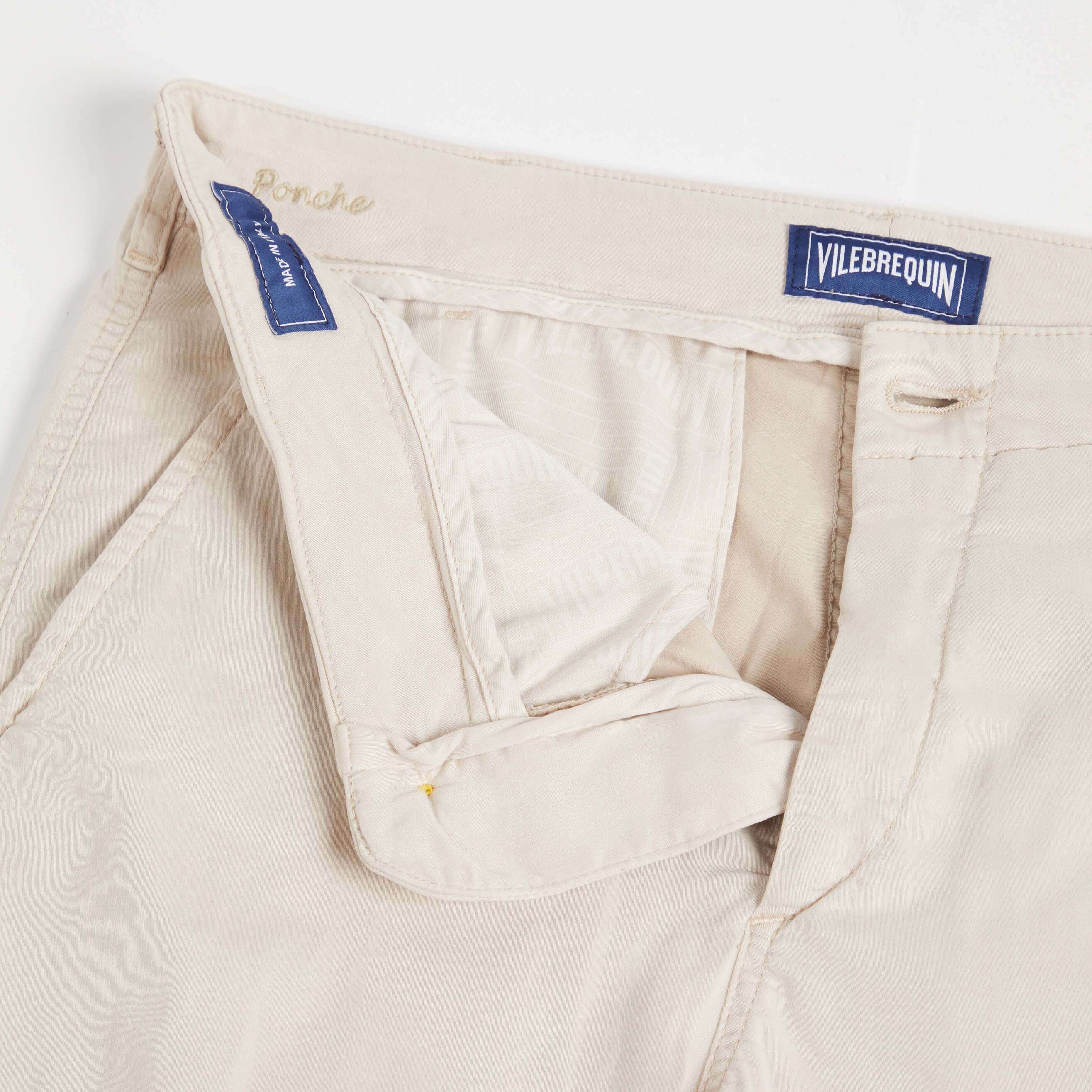 Bermuda en Tencel Homme Uni | Short Homme Vilebrequin