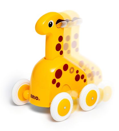 BRIO Skubbeleget?j - Giraf - Gul 30229