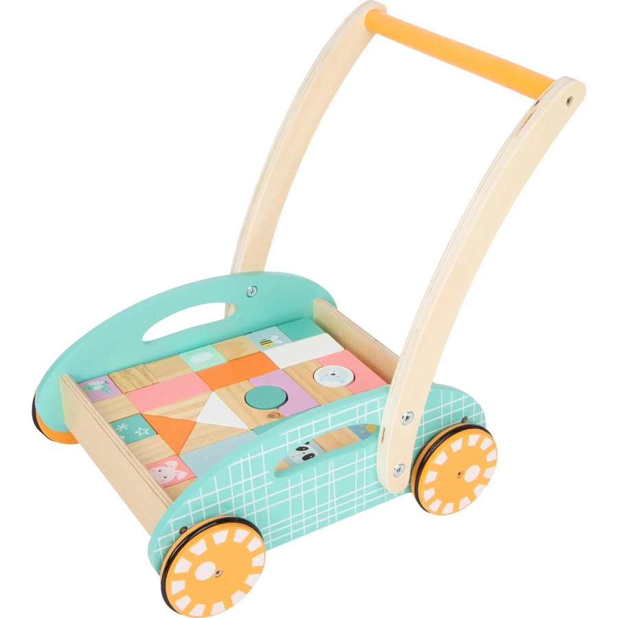 small foot® Lauflernwagen Pastell