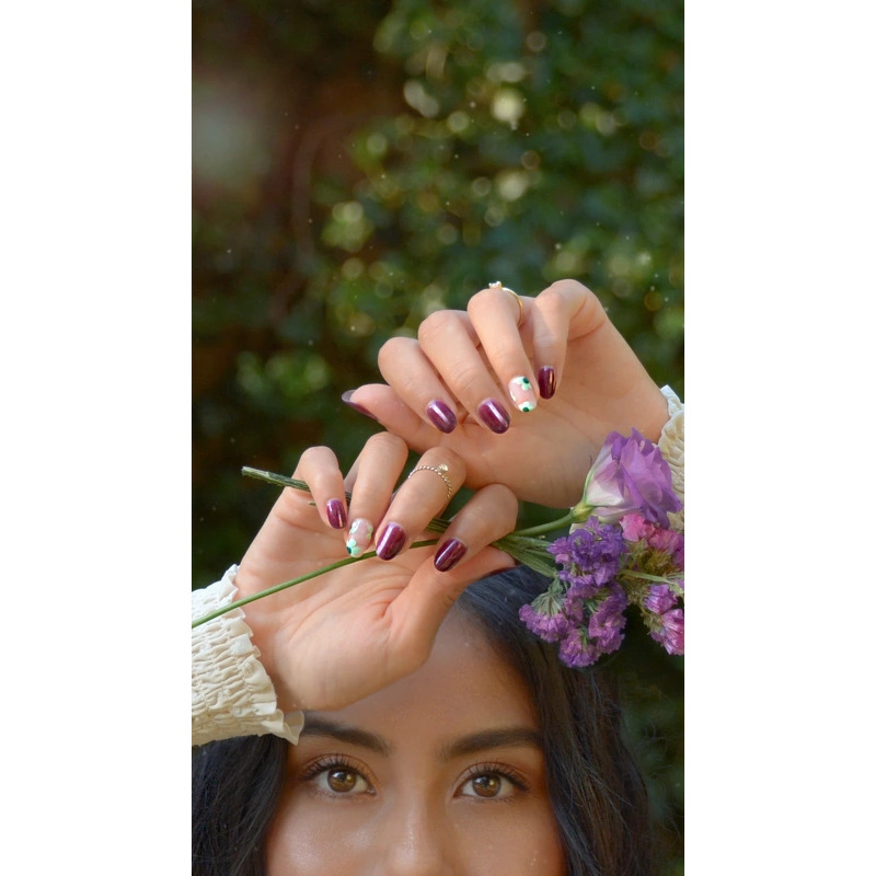 Le Mini Macaron Gel Polish 8,5 ml - Dark Plum