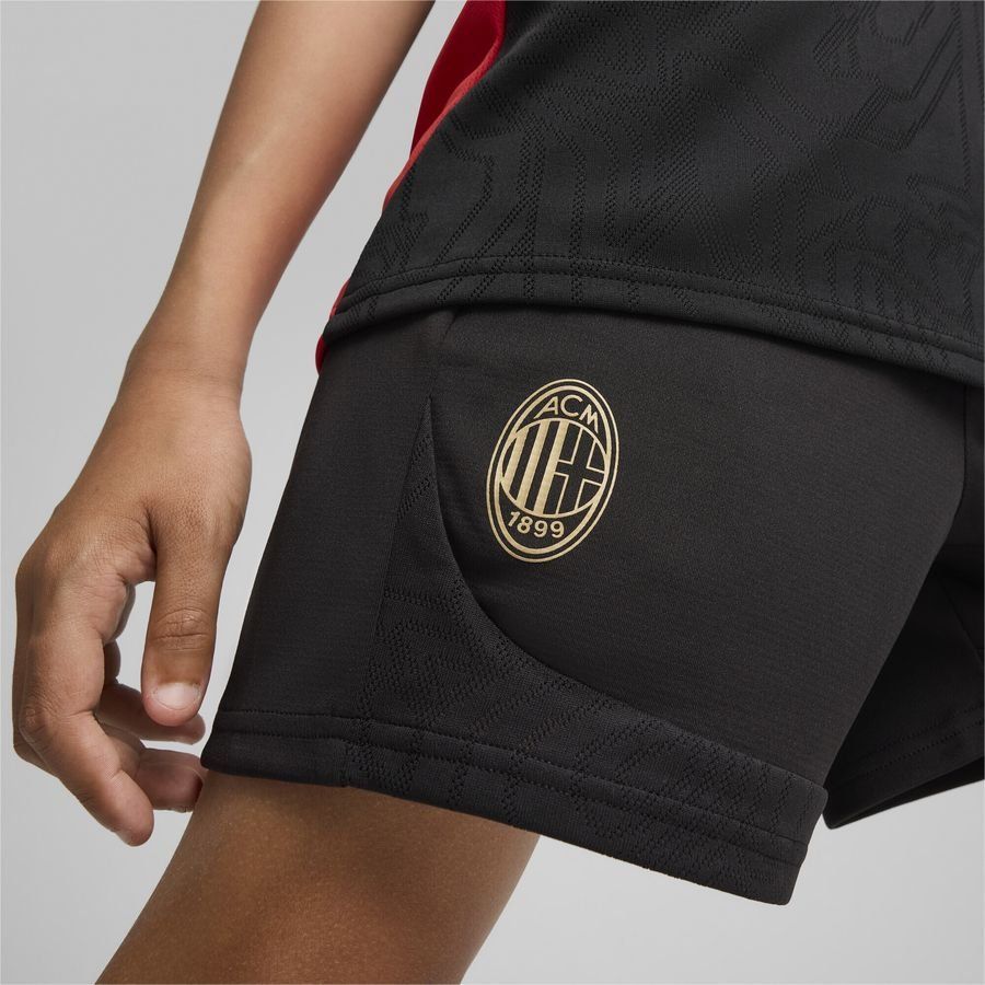 Milan AC Short d'Entraînement - Noir/For All Time Red Enfant