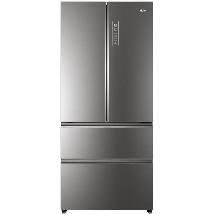 Haier Side-by-Side Multi Door French Door 83 SERIE 7 HB18FGSAAA Silber Titan