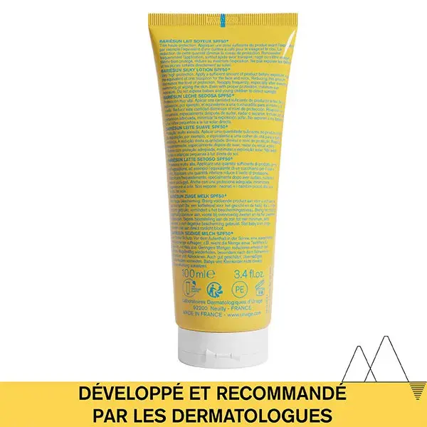 Protetor solar Uriage Bariésun Silky Sunscreen Milk FPS 50+ 100ml
