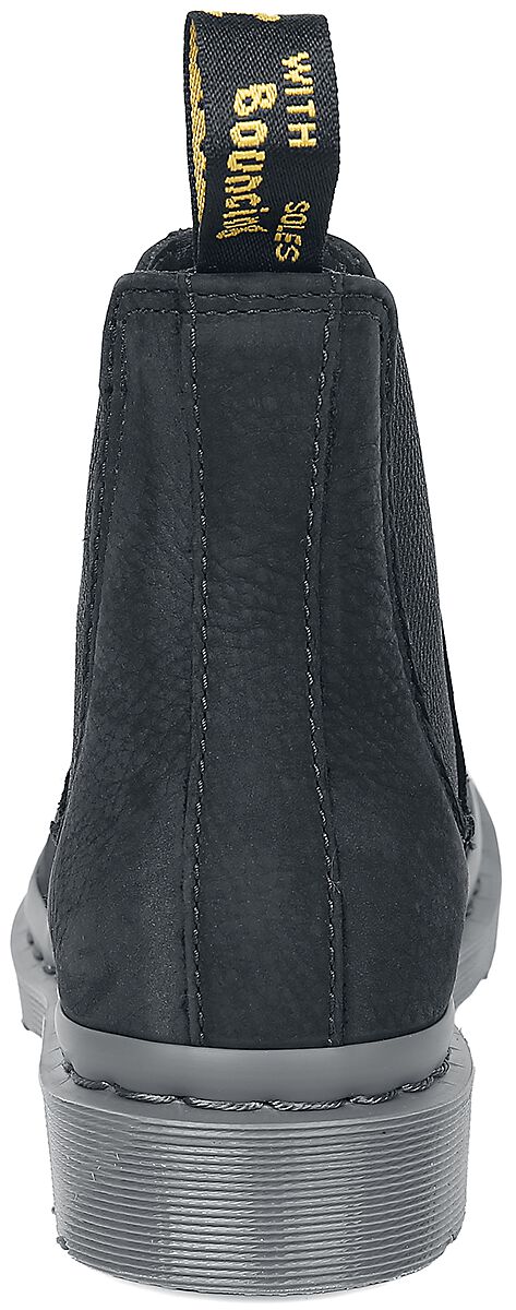 2976 - Black Milled Nubuck Wp | Dr. Martens Bottes