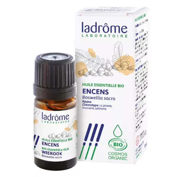 Óleo Essencial de Olíbano Orgânico Ladrome 5ml