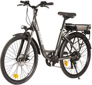 Nilox J5 PLUS - Elektrische Fiets - Grijs - 346 W - 9600 mAh - 26 inch