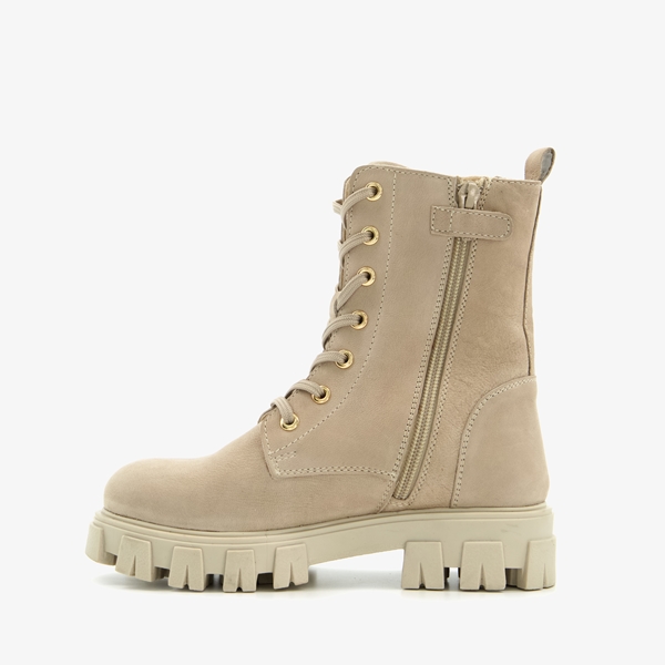 Groot leren meisjes veterboots