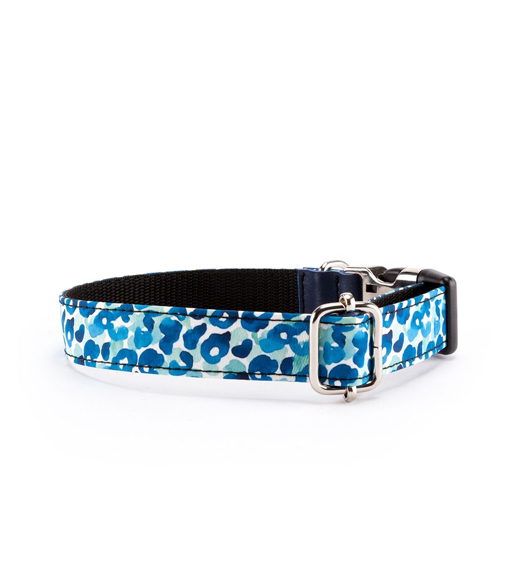 Coleira para cães Pamppy Funny Blue Leopard