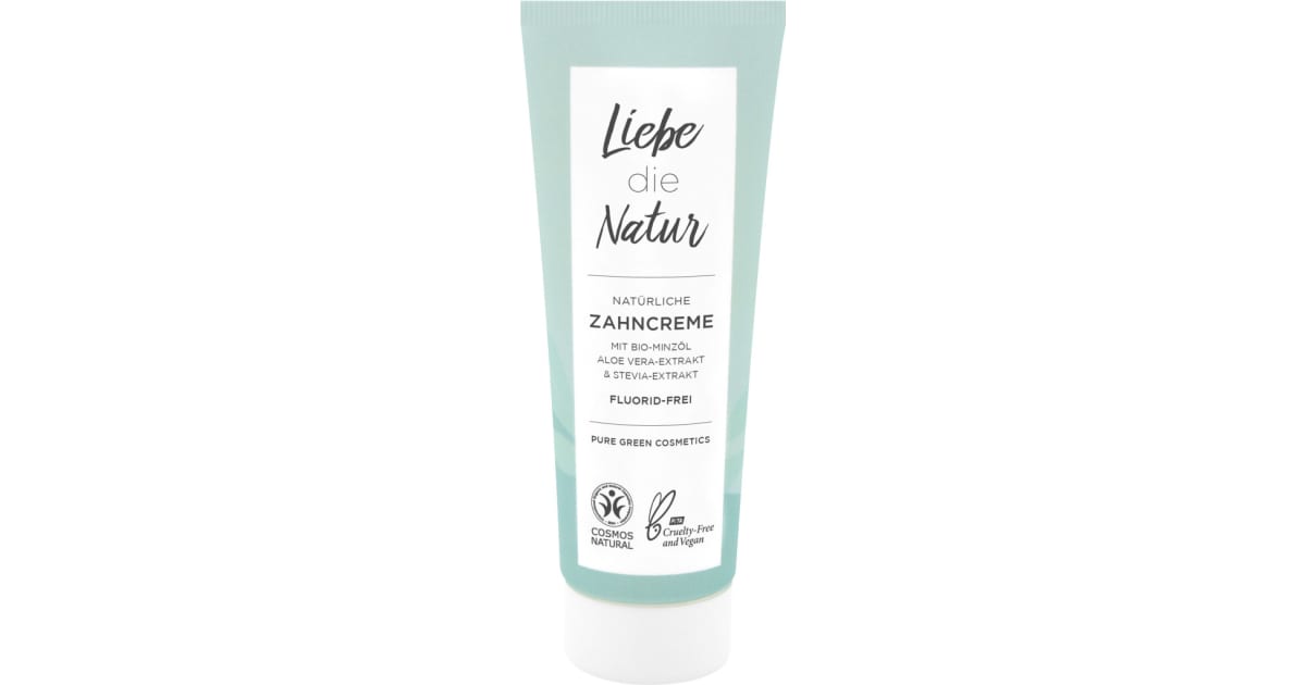 Liebe die Natur Zahncreme Minze