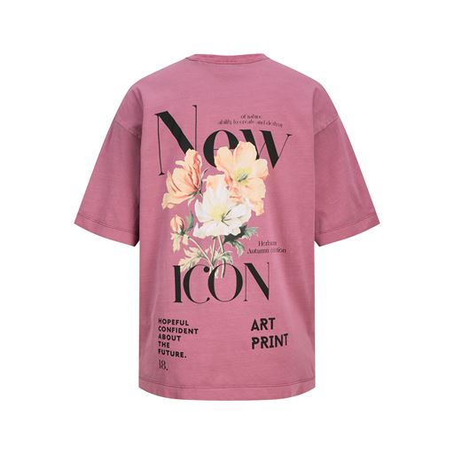JJXX Sandra Loose T-shirt, Cabernet, L