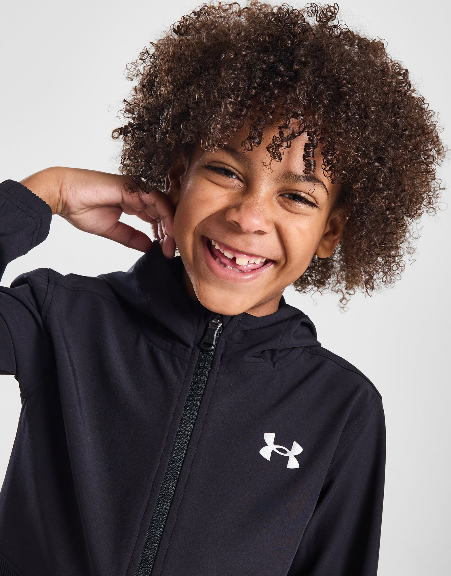 Under Armour Ensemble de survêtement Zippé Enfant