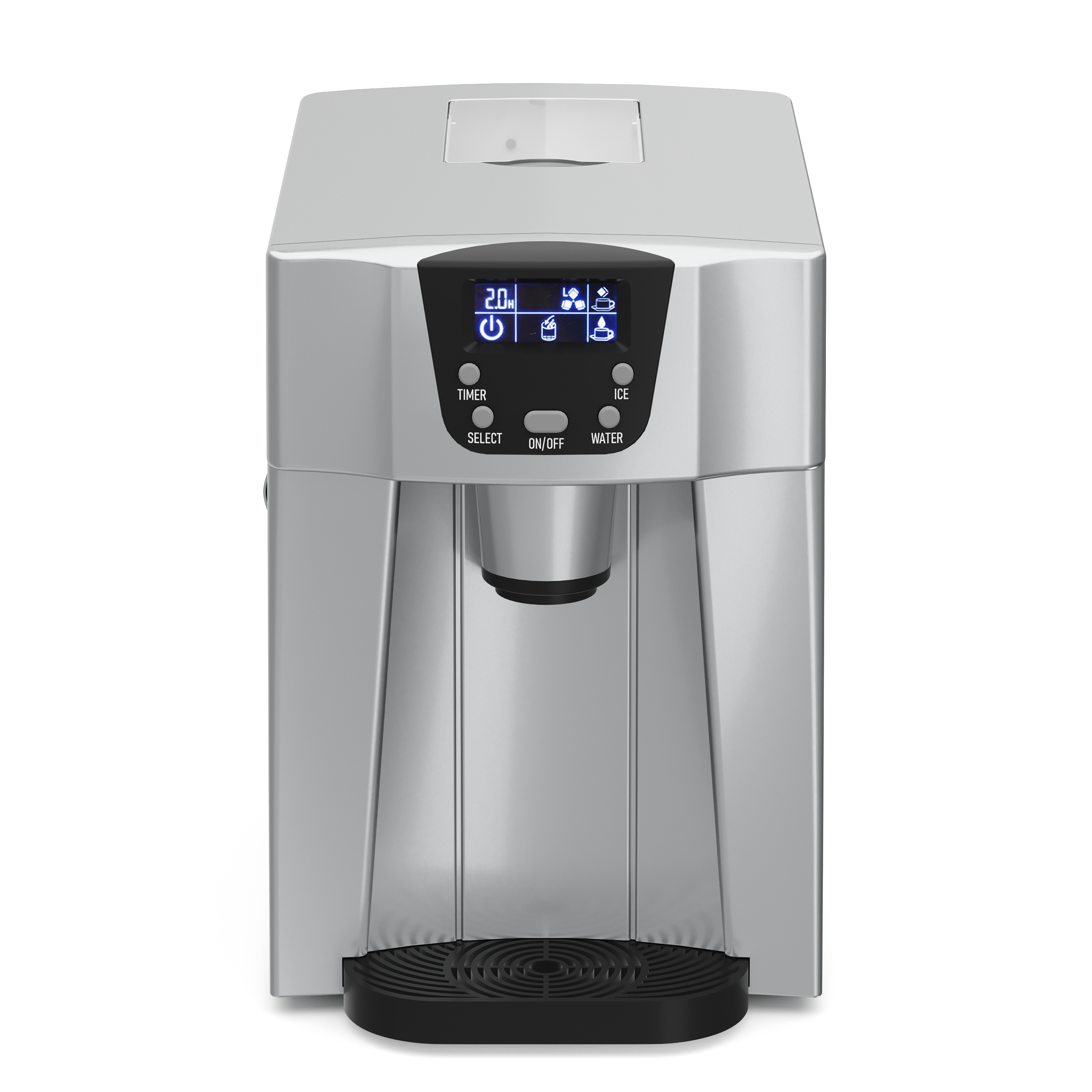 Eiswürfelmaschine grau 12 kg / 24 h