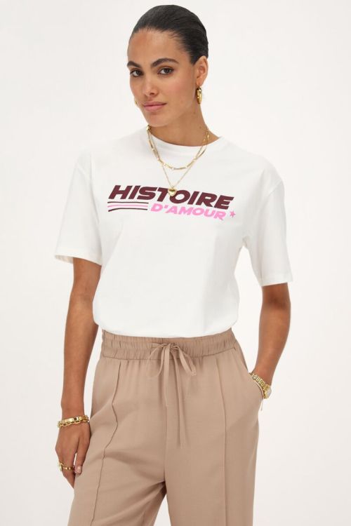 Wit T-shirt 