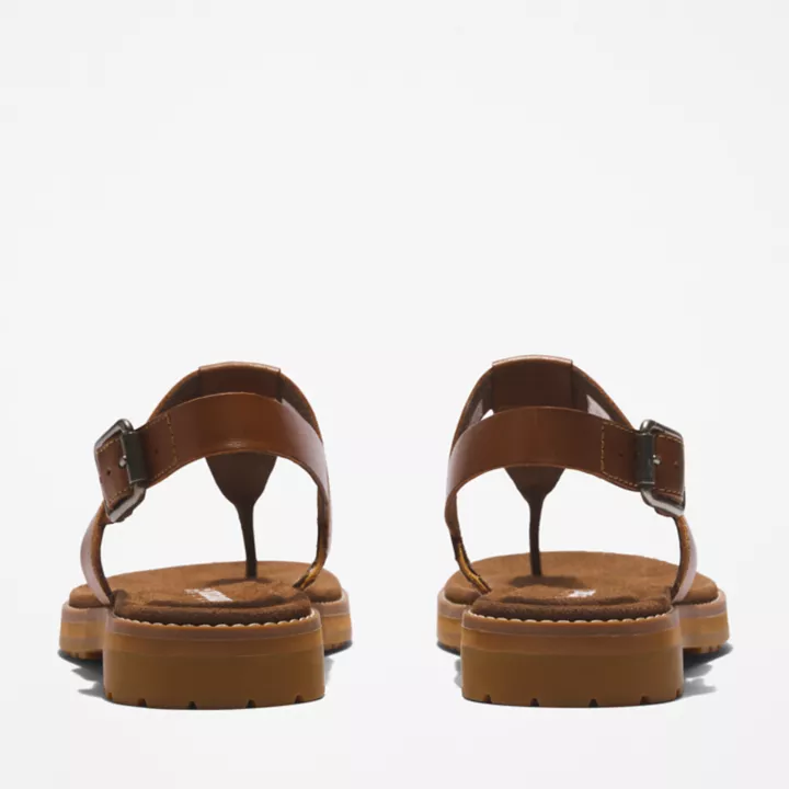 Sandale à bride salomé Chicago Riverside pour femme en marron clair