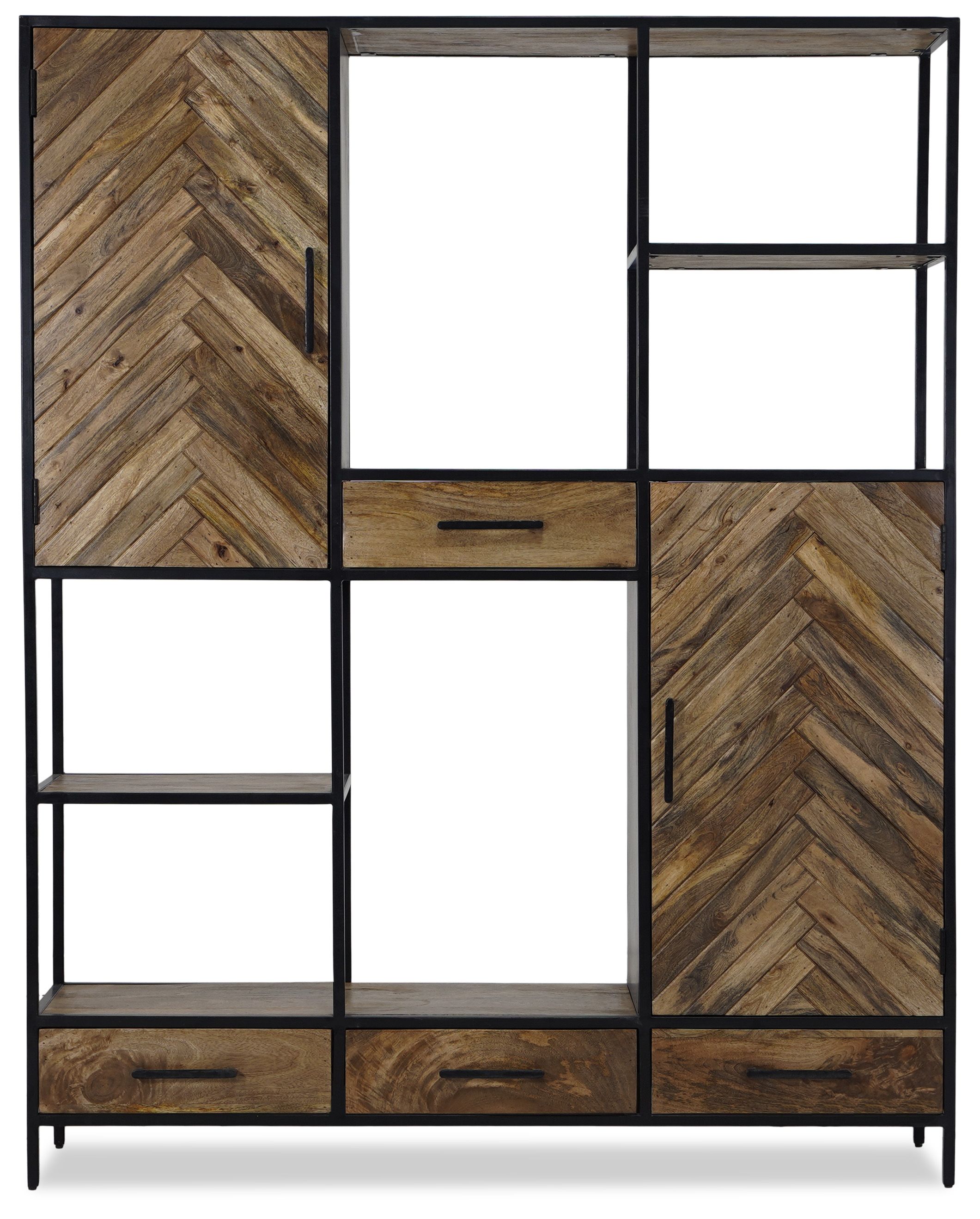 Bergkast Brooklyn B160 x D40 x H200 cm