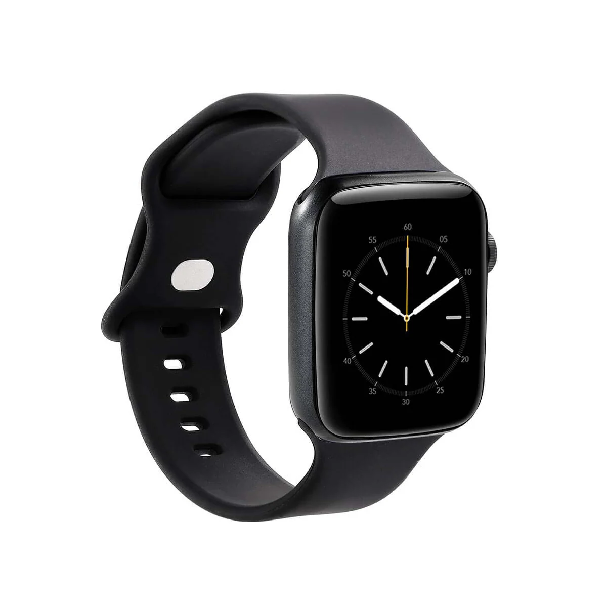 Gear silikonreim til Apple Watch 38-41mm (sort)