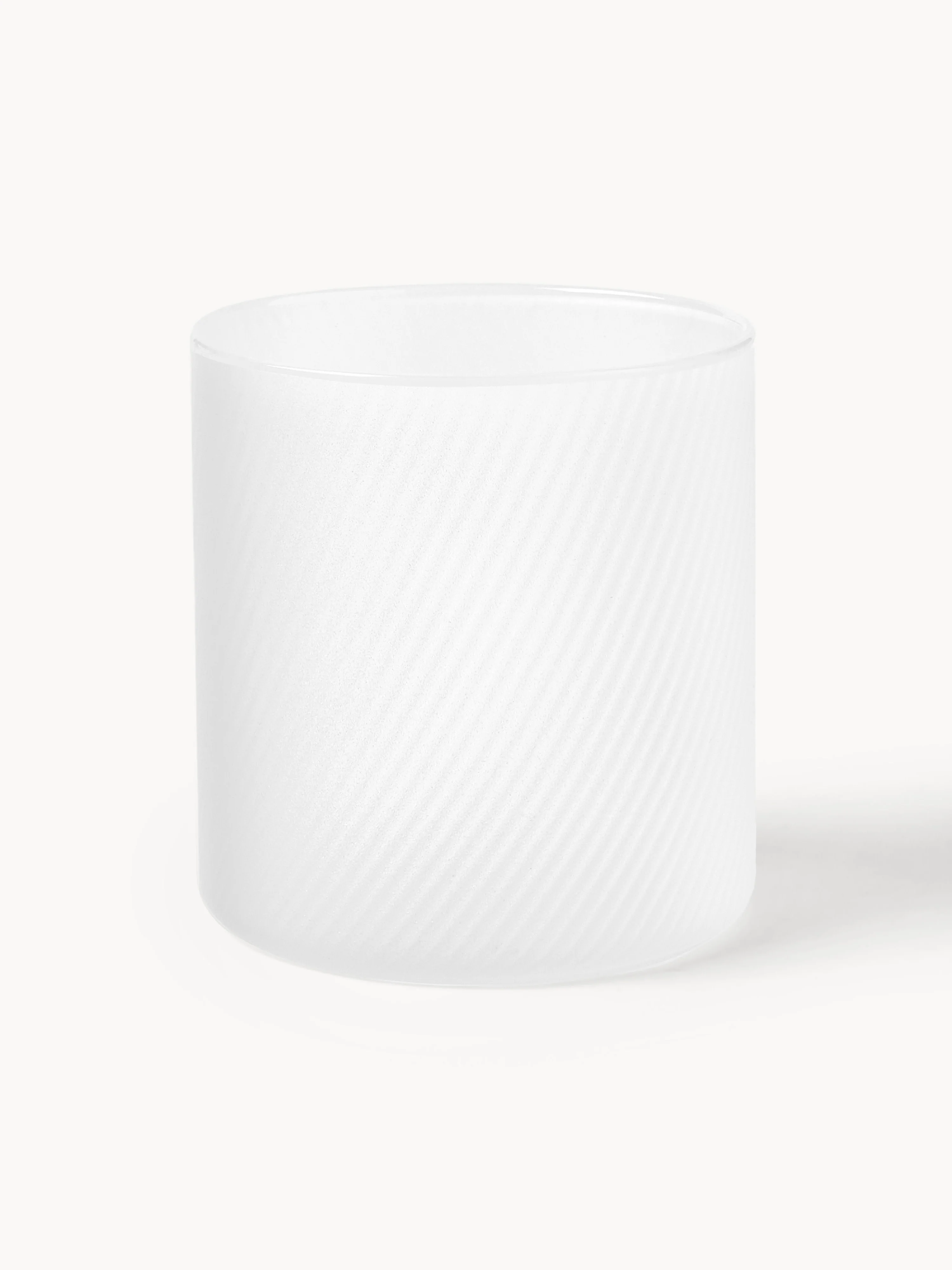 Mondgeblazen tumblers Limon, 4-delig