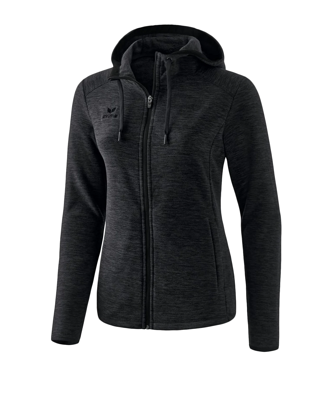 Erima Fleecejacke Damen Schwarz