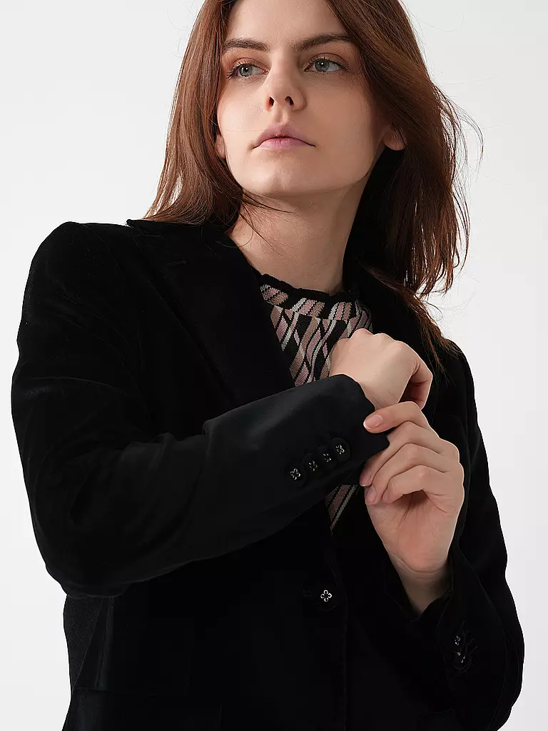 OFFICINE GENERALE Blazer schwarz