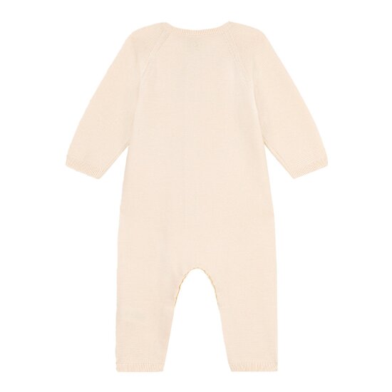 Combinaison longue en tricot bébé   Beige Avalanche        de               Petit Bateau