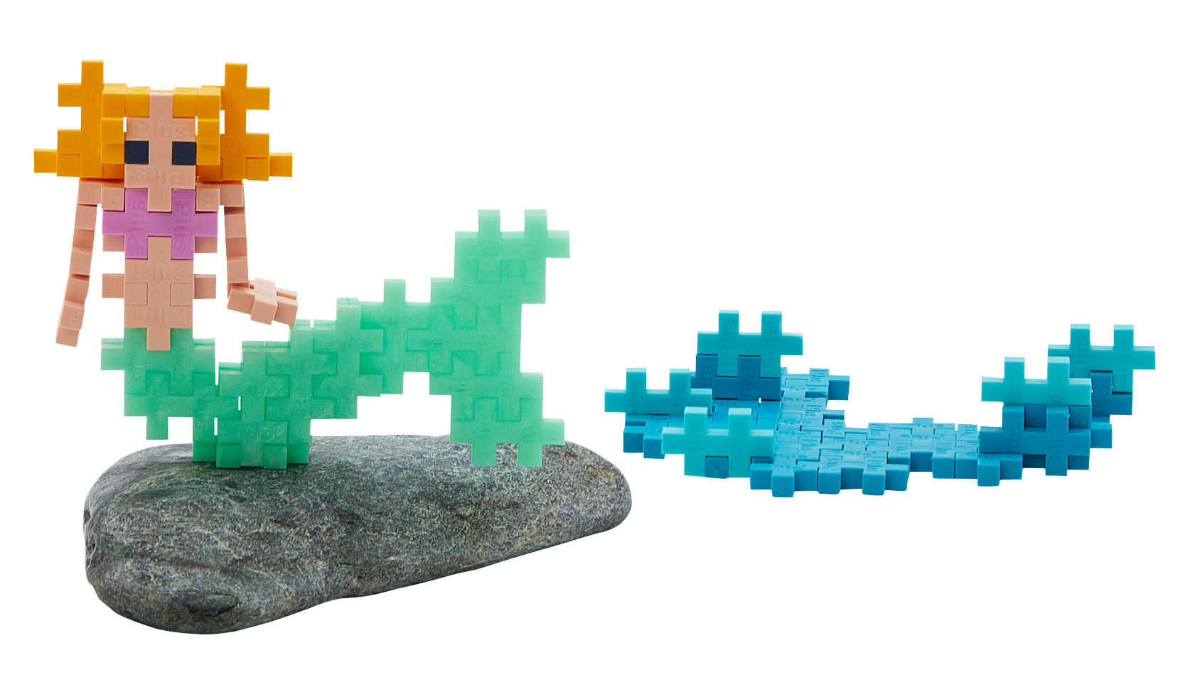 Plus-Plus - Little Mermaid / 100 pcs Tube