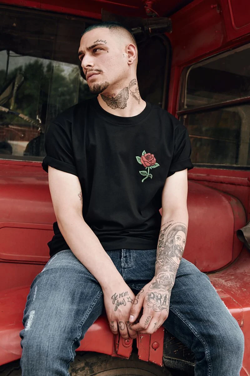 T-shirt Rose | Mister Tee T-Shirt Manches courtes