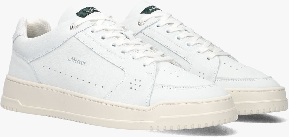 witte mercer amsterdam lage sneakers the open era