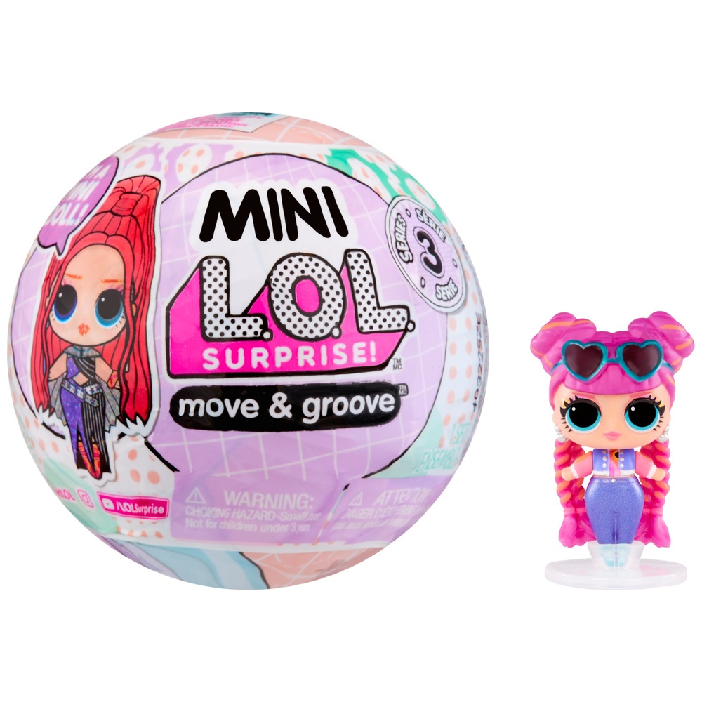 LOL Surprise! Mini Move & Groove Serie 3 Puppensortiment