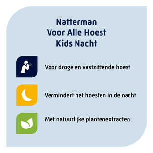 Natterman Kindersiroop Voor Alle Hoest Nacht 150ML